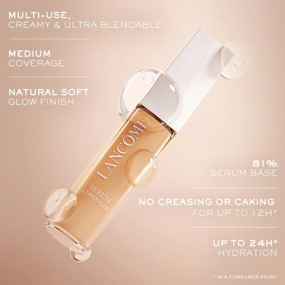 💎 Lancôme Care and Glow Serum Concealer with Hyaluronic Acid Shade 515W